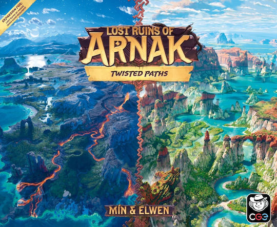Game Expansion Lost Ruins of Arnak: Twisted Paths for 1-4 Players 12+ Years Old (EN) Czech Games Edition