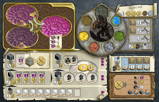 Game Expansion Terry Mystica: Fan Factions expansion for 2-5 Players 14+ Years Old (EN) Feuerland Spiele