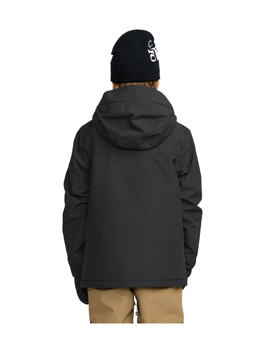 Kinder Freizeitjacke mit Kapuze Schwarz Stone.91