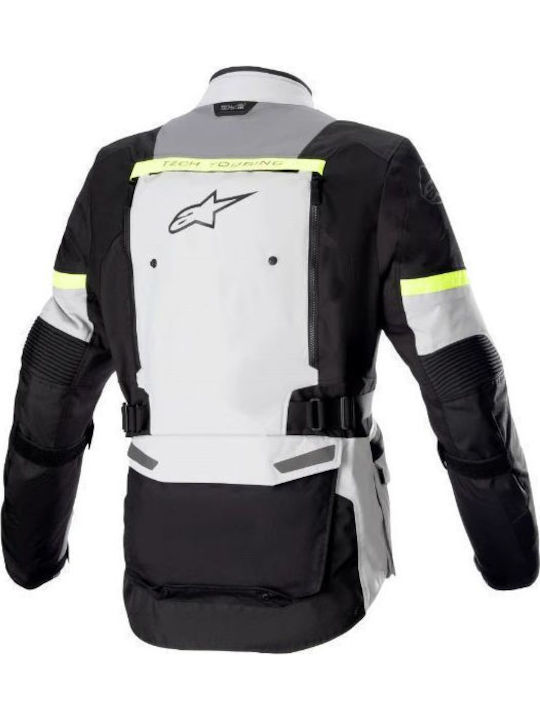 Alpinestars Bogota Pro Ανδρικό Μπουφάν 4 Εποχών Ice Gray/Dark Gray/Yellow Fluo Alpinestars Bogota Pro Ανδρικό Μπουφάν 4 Εποχών Ice Gray/Dark Gray/Yellow Fluo