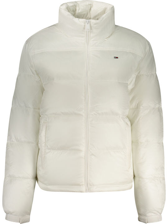Damen Puffer Jacke für Winter White