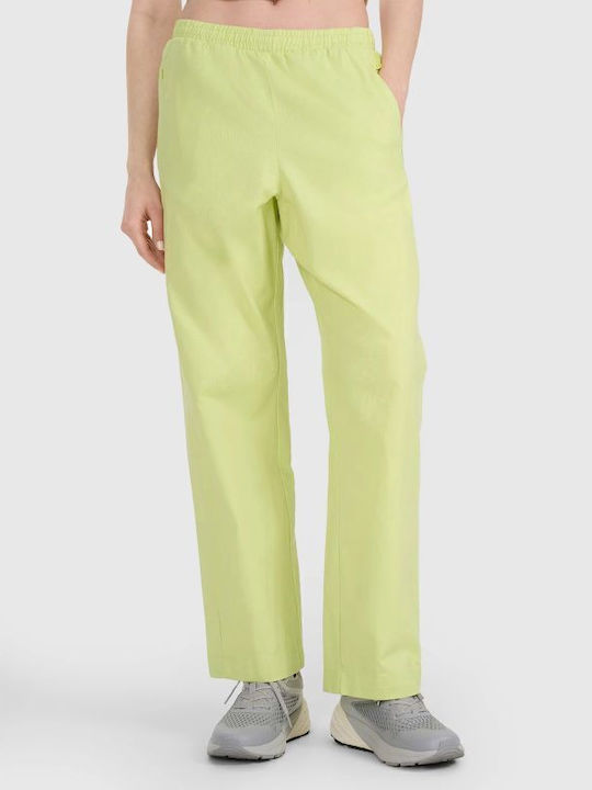 Damen Stoff Hose in Lockere Passform Grün