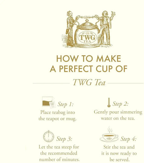 TWG Tea Бял Чай 15 Чанти 37.5гр 1бр