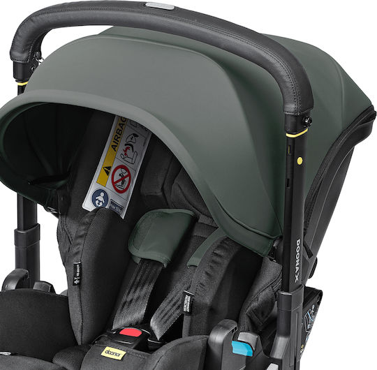 Doona Car Seat & Stroller Baby Car Seat i-Size with Isofix Slate Green 0-13 kg