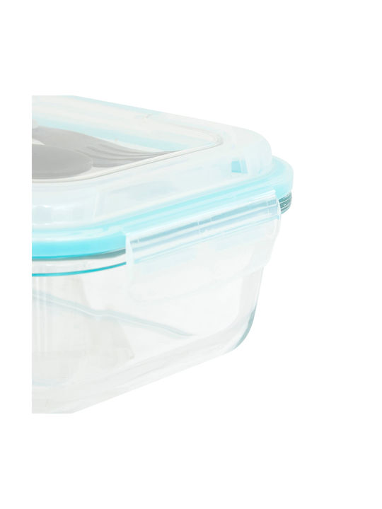 5Five Lunchbox Glas Transparent Geeignet für die Mikrowelle 1000ml 1Stück