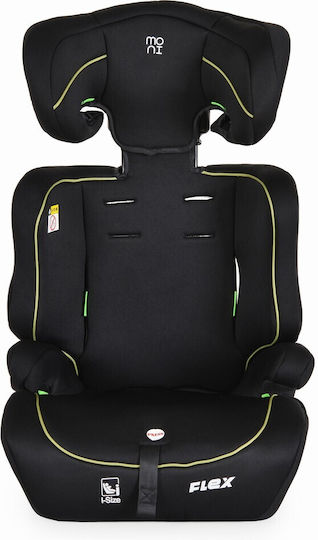 Moni Flex Baby Car Seat i-Size Black / Green Line 9-36 kg