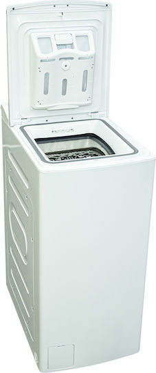 Midea Πλυντήριο Ρούχων Άνω Φόρτωσης 6kg με Τεχνολογία Ατμού 1200 Στροφών BLDC Motor MF100T60B/W-HR