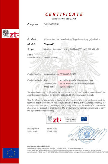 Maranello Super X 3D Pături de Zăpadă Antiderapante Large 2buc