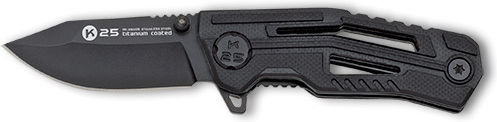 K25 Pocket Knife Black