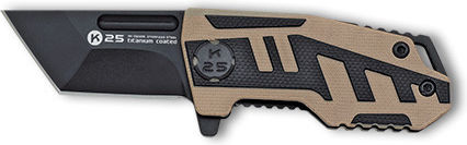 K25 Taschenmesser Überleben Schwarz