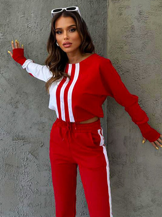 Jogginganzug Rot