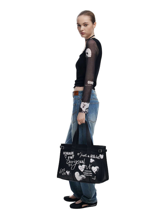 Damentasche Handtasche Schwarz