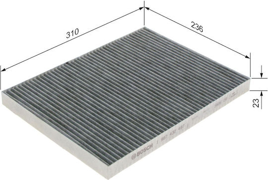 Cabin Air Filter Bosch 1 987 432 497