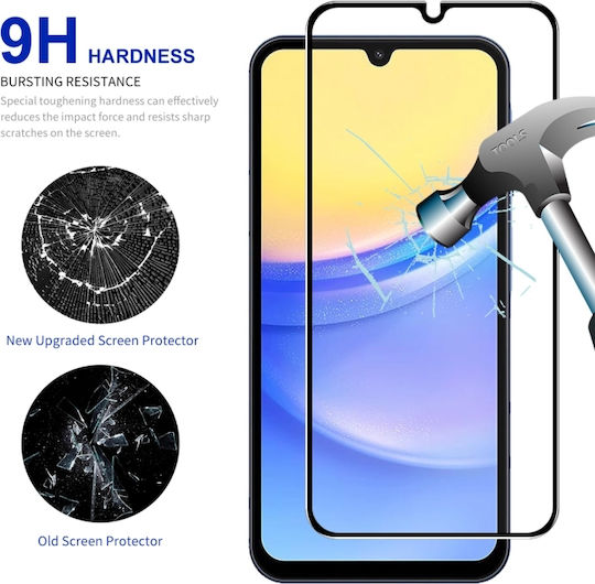 Full Glue Full Face Tempered Glass (Galaxy A15)