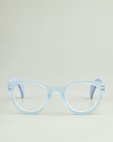 Reading Glasses +1.00 in Light Blue color S8525-sk1