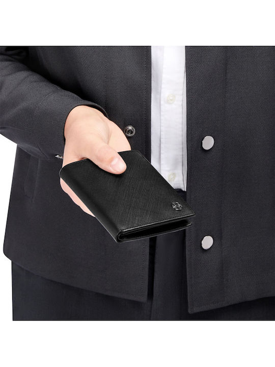 Leather Men's Wallet Black