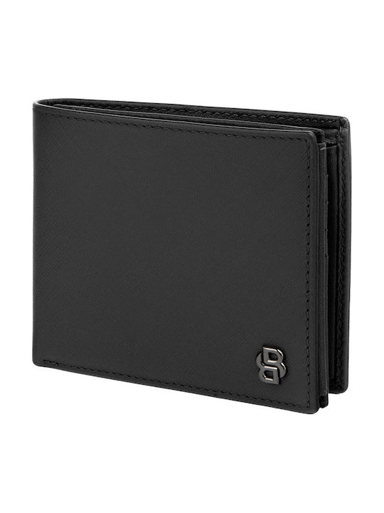 Leather Men's Wallet Classic Black