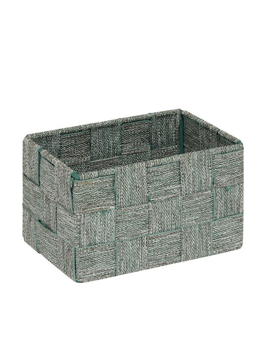 5Five Storage Basket Fabric Green 3pcs