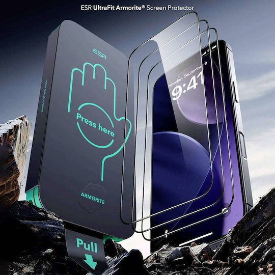 ESR Armorite Displayschutzfolie 2Stück (iPhone 17 Pro Max / iPhone 17 Pro / iPhone 16 Pro Max)