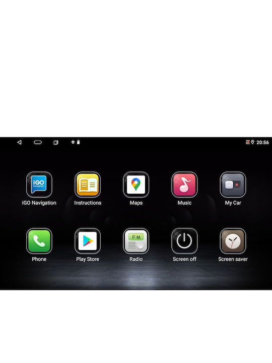 Lenovo Car Audio System for Peugeot 301 Citroen C-Elysee 2013 (Bluetooth/USB/WiFi/GPS/Apple-Carplay/Android-Auto) with Touch Screen 9"