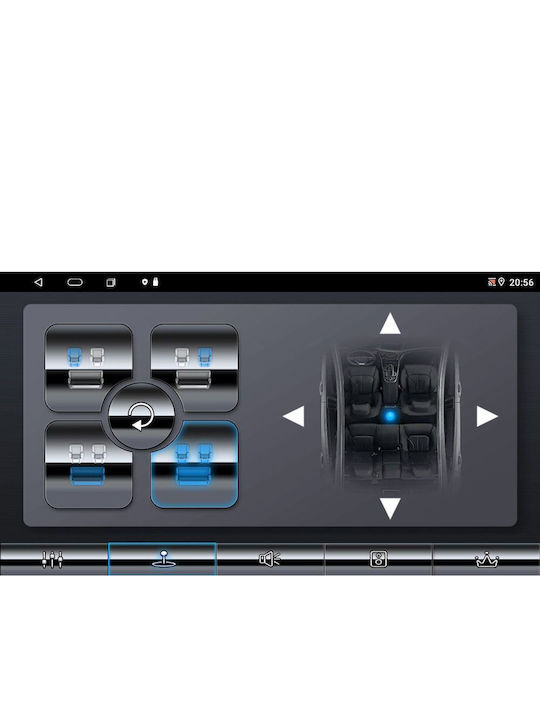 Lenovo Car Audio System for Peugeot 301 Citroen C-Elysee 2013 (Bluetooth/USB/WiFi/GPS/Apple-Carplay/Android-Auto) with Touch Screen 9"