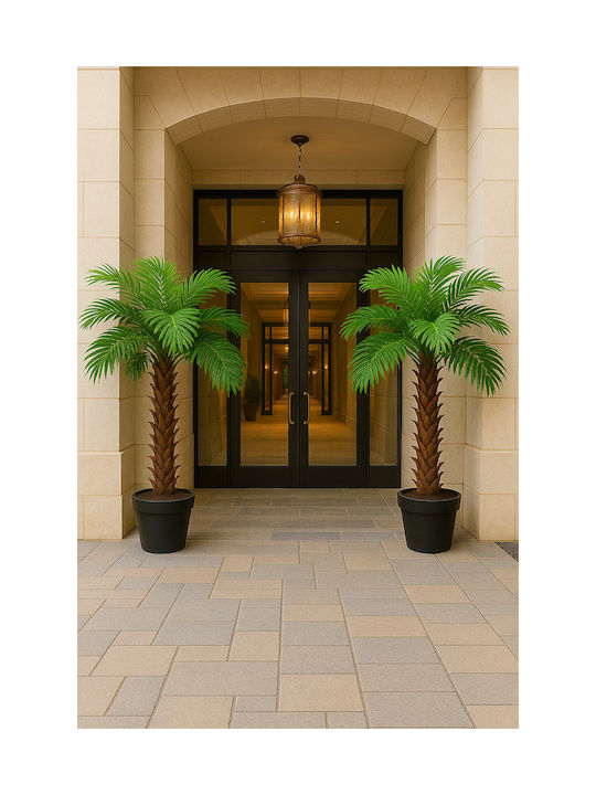 Copac Artificial de Exterior Palmier Tsikas Înălțime 150cm