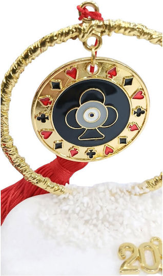 Kalliopi Silver de birou Amulet Ochi Auriu din Piatră 2026 1buc