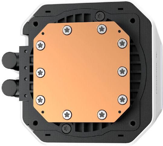 Deepcool LM360 Υδρόψυξη AIO CPU με 3 Ανεμιστήρες 120mm και ARGB Φωτισμό Λευκή