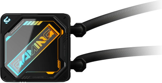 Gigabyte GAMING 240 Water Cooling AIO CPU With 2 120mm Fans And ARGB Lighting