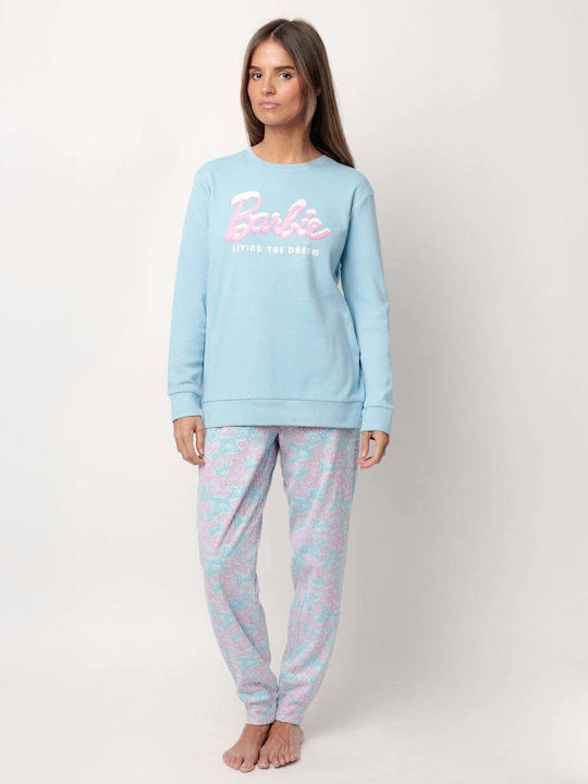 Admas Set Pijamale pentru Femei Light Blue