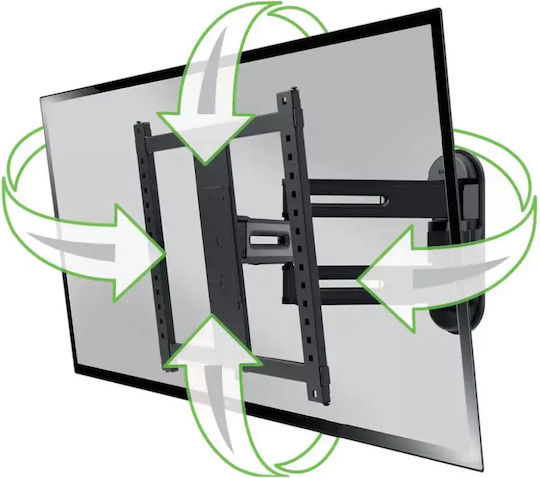 Universal Erweiterbare Wandmontage Für Fernseher Sanus 81-165 Cm Schwarz