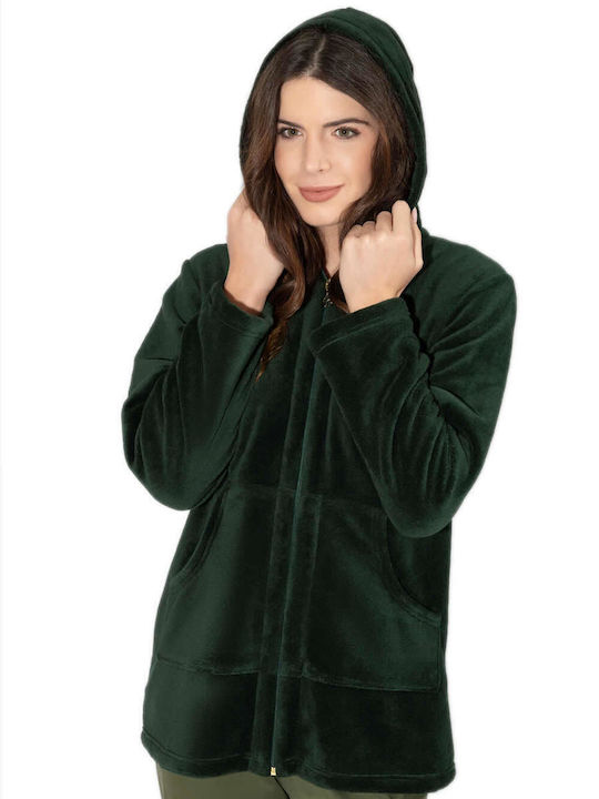 Harmony Winter Women's Pyjama Jacket Green