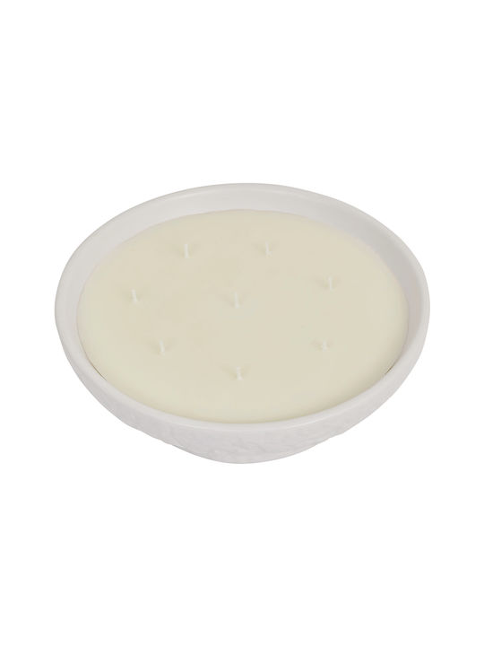 Aromatic Candle Stony In White Jar 400gr