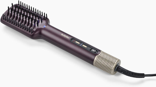 Babyliss Air Power Smooth Keramik Elektrische Haarbürste mit Luft für Haarglättung und Locken 900W