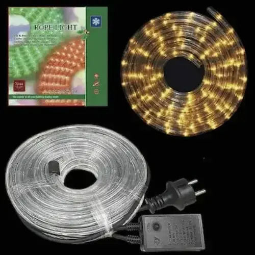 Christmas Light Tube Warm White 220V Programmable 20m IP20