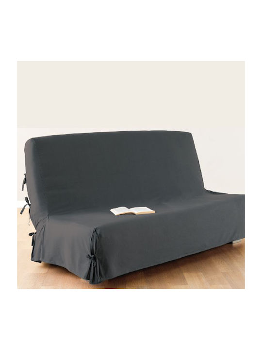 Elastic Cover for Recliner Sofa Gray 140x200cm 1pcs 120583L