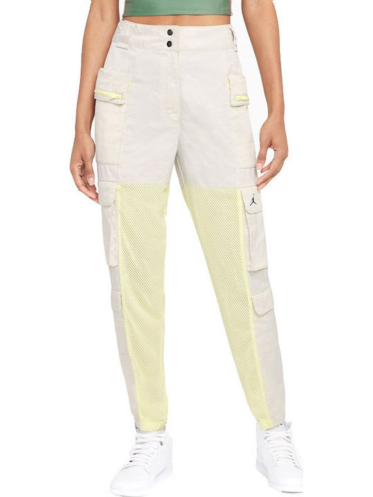 Heatwave Utility Damen Stoff Cargo Hose Beige