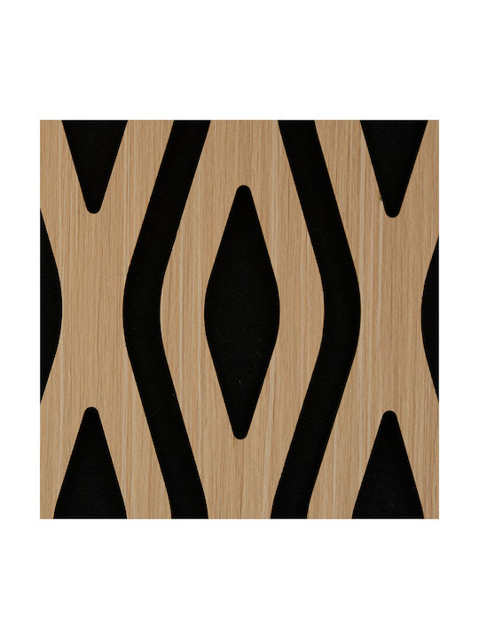 3D Wall Panels from MDF with Glue / Screw-on A-s Clint Beige 61x61cm