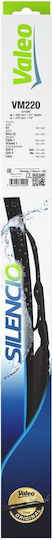 Valeo Wiper Blade Front Spoiler 2 Pcs Vm220 Silencio 525/475mm Audi A3 Fiat Stilo Seat Skoda Fabia I 09.96-12.13