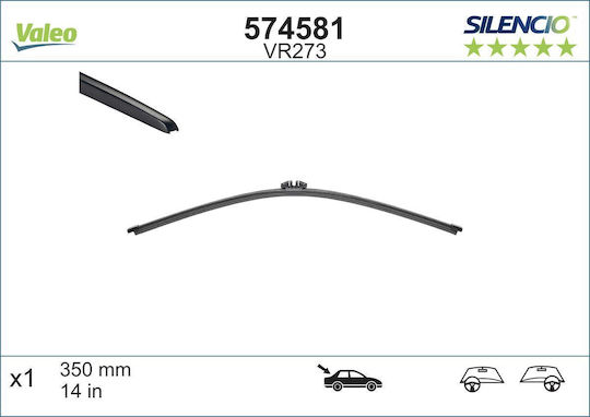 Valeo Driver Car Wiper 350mm for Audi A3 Porsche Cayenne