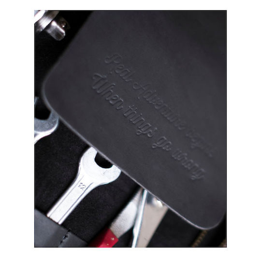 Trip Machine Δερμάτινη Θήκη Εργαλείων Μοτοσικλέτας Trip Machine Tool Roll Black Black
