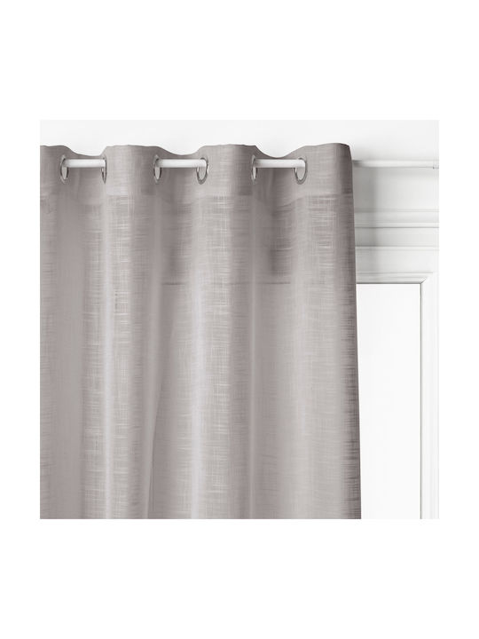 Curtain With Grommets Alton Gray 140x240cm
