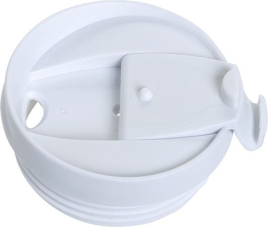 Ανταλλακτικό Πώμα Coffee Thermos 420ml White Ecolife Ecl-33-bo-6003