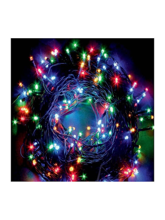 100 Lights LED 8m. Multicolor in String 1pcs