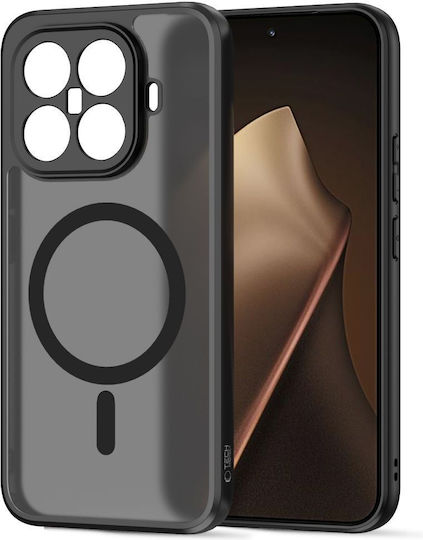 Tech-Protect Magmat Umschlag Rückseite Silikon / Kunststoff Schwarz (Xiaomi 15T Pro)