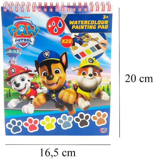 Paw Patrol Ζωγραφική 20τμχ