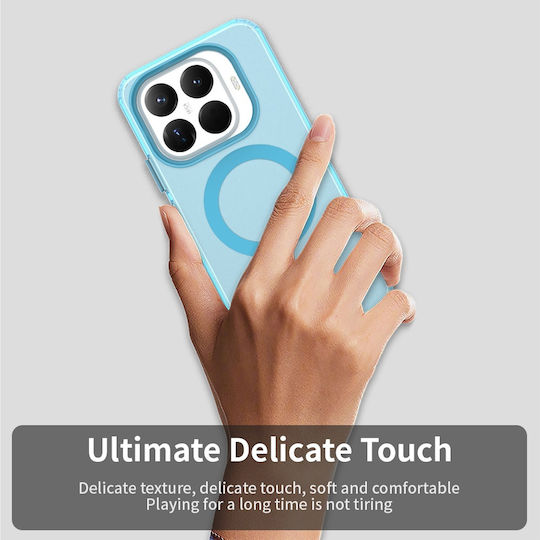 Techsuit Candycase Umschlag Rückseite Kunststoff / Silikon Blau (Xiaomi 15T Pro)