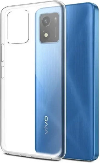 Hurtel Back Cover Σιλικόνης 0.5mm Διάφανο (Vivo Y01)