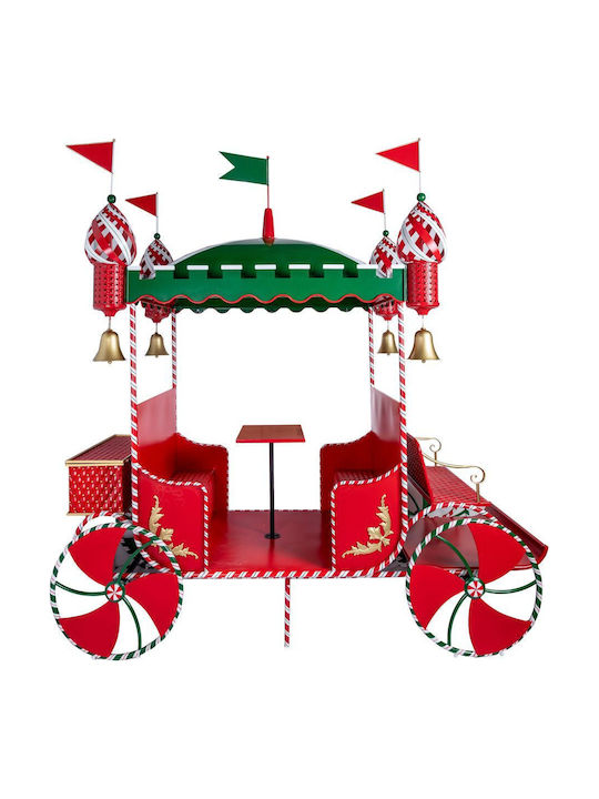 Iliadis Red Green Metal Car 265x120x280cm Decorative