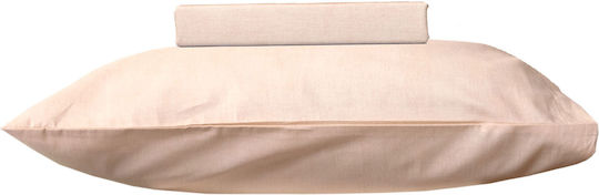 Viopros Baby Sheets Set Crib Cotton Ecru 120x160cm